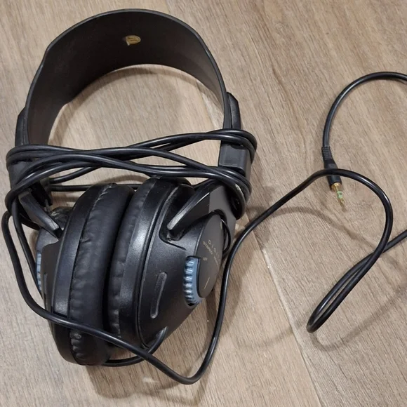 ROSS DIGITAL Stereo Headphones Over-ear Headphones Wired - Black - Picture 2 of 2